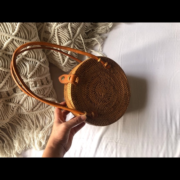 Rattan hand bag - Picture 7 of 13